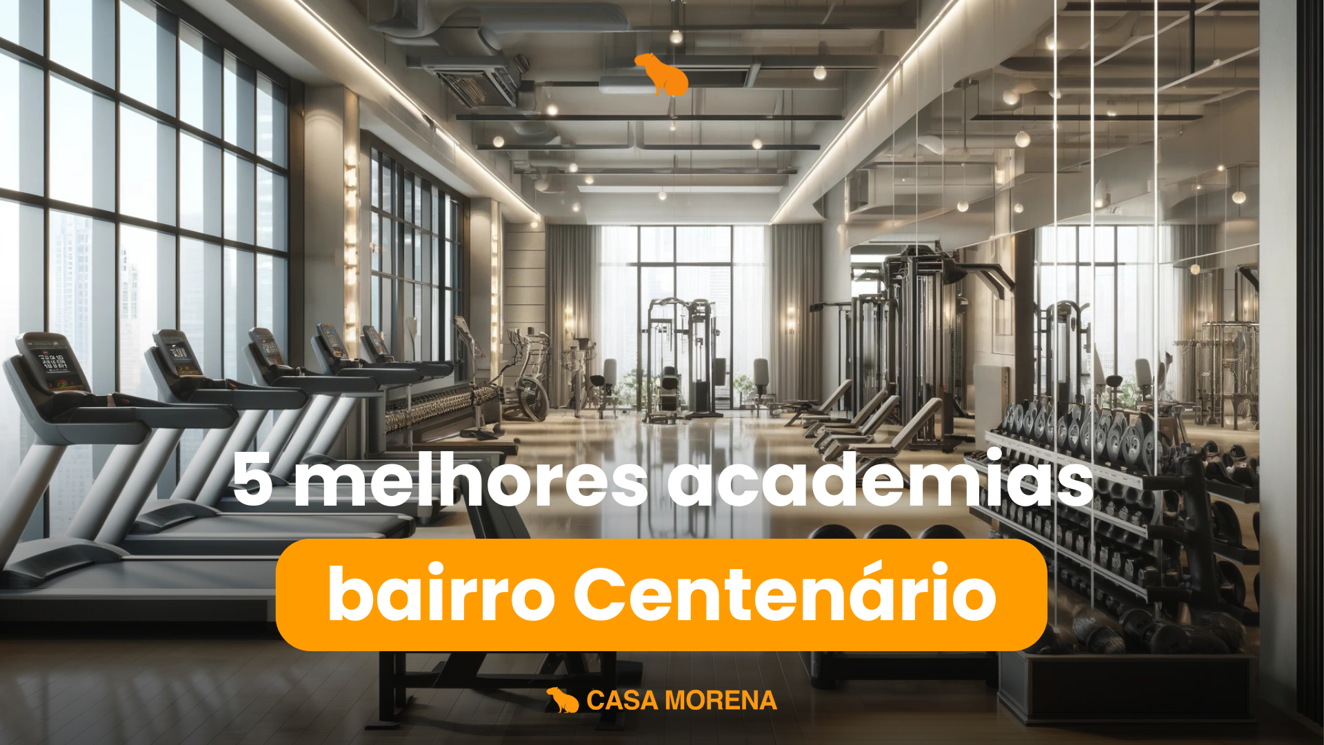 5 melhores academias do bairro Centenário